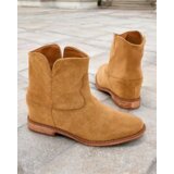 Resti Boots cowboy style on covered wedge Blueston | Shoptok.si
