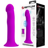 Pretty Love Murray Vibrating Dildo 19cm Purple | Shoptok.si