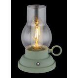 Globo 58016B - LED prigušiva punjiva dodirna stolna lampa PETRO LED/1W/3,7V 1200 mAh zelena | Eponuda.com
