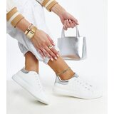 Gemre White-silver platform sneakers Ariam | shoptok.hr