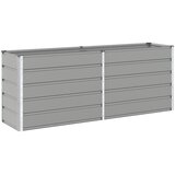  Sadilica Svijetlo siva 195 x 50 x 75 cm Cinkani čelik | Eponuda.com