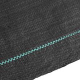 vidaXL Membrana proti plevelu črna 0,5x200 m PP | Shoptok.si