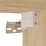 vidaXL Stenska omarica sonoma hrast 100x36,5x35 cm inženirski les | Shoptok.si