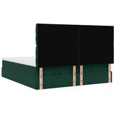  Okvir kreveta s madracima tamnozeleni 180x200cm baršunasti | shoptok.hr