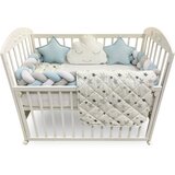 Baby Textil komplet posteljina za krevetac bambino plavi, 120x60 cm 3100635 cene
