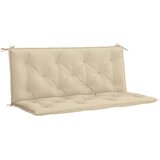  Jastuk za vrtnu klupu bež 120 x (50 + 50) x 7 cm tkanina Oxford | shoptok.hr