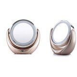  MakeUp dvostrano ogledalo sa LED svetlima, 5x uvećan odraz | shoptok.hr