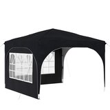  Rastezljivi šator za zabave 290 x 290 x 245 cm Antracit | shoptok.hr
