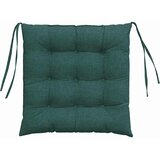  Jastučići za sjedenje 4 pcs Tamnozelena 40 x 40 x 6 cm tkanina | shoptok.hr