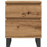  Noćni ormarić Artisan hrast 40x35x50 cm izrađeno drvo | shoptok.hr