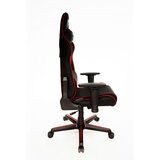 Mömax gaming stol dx racer P08, črna, rdeča | Shoptok.si