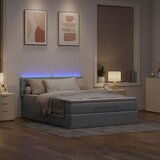 vidaXL Okvir kreveta s madraca svijetlosivi 140x200cm tkanine | shoptok.hr