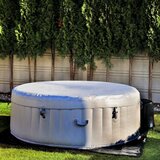 Beneo Prenosni napihljivi bazen spa z mehurčki za 6 oseb Siva | Shoptok.si
