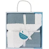 Interbaby Dvostrana Dekica 110x80 Honeycomb Petrol