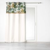 Douceur d intérieur Zelena/kremno bela zavesa 140x240 cm Balinesia – Cene