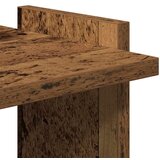 vidaXL Knjižna omara 3-nadstropna starinski les 60x30x120 cm inž. les | Shoptok.si