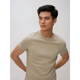 Reserved Majica slim fit - bež | shoptok.hr