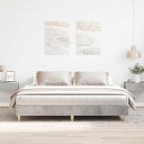 Maison Chic Posteljni okvir - Dvoposteljna postelja - Zakonska postelja brez vzmetnice 200x200 cm inženirski les-J3413, (21768658) | Shoptok.si