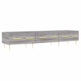 Maison Chic TV omarica - TV enota - Televizijska omarica siva sonoma 150x36x30 cm inženirski les, (21699012) Cene