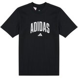 Adidas Majice s kratkimi rokavi Collegiate Graphic T-Shirt Kids Črna | Shoptok.si