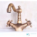 EYN Antična armatura za umivalnik | Pipa ANT2309 — Antična — 15,5 cm | Shoptok.si