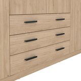 MID.YOU OMARA ZA OBLAČILA, barve hrasta | Shoptok.si