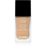 Chanel Ultra Le Teint Flawless Finish Foundation dolgoobstojni matirajoči tekoči puder za poenotenje tona kože odtenek B40 30 ml Cene