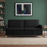 SOFA s pohranom Crna 192 x 78 x 87 cm Poliester | shoptok.hr