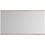 XORA STENSKO OGLEDALO, 135/74/2 cm steklo, leseni material | Shoptok.si