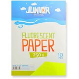 Junior jolly Fluo Paper, papir, fluo, A4, 250g, 10K, odaberite nijansu Fluo žuta Cene
