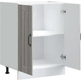 vidaXL Osnovna omarica za umivalnik Lucca siva sonoma inženirski les | Shoptok.si