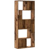 vidaXL Regal za knjige boja starog drva 67x24x161 cm konstruirano drvo Cijene