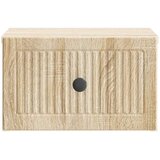  Stenski nočni omarici 2 pcs Sonoma hrast 33 x 34,5 x 20 cm, (5000209717) | Shoptok.si