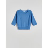 Reserved - Obični džemper - plava | shoptok.hr