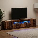  LED TV kabinet HOORN 3 kom. Staro drvo Konstruirano drvo Siva 100 x 35 x 40 cm Cijene