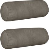  Presvlaka za jastuk 2 pcs HEERLEN Svjetlosiva Ø 15 x 40 cm | shoptok.hr