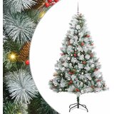  Umjetno božićno drvce S LED lampica Zelena i bijela 210 cm | Eponuda.com