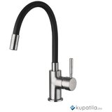  Baterija za sudoper Flexi Nickel Brushed AquaLux | Eponuda.ba