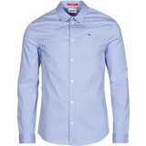 Tommy Jeans TJM ORIGINAL STRETCH SHIRT Blue Cijene