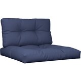 vidaXL Blazine za kavč iz palet mornarsko modre 70x40x12 cm blago, (21244665) Cene