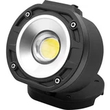Akumulatorska delovna LED-svetilka FL1100R, 1100 lm, črne barve, DxŠxV 90 x 87 x 60 mm