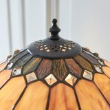Endon 112183 - Stona lampa Tiffany BROOKLYN, 2x E14/10W/230V, prečnika 40 cm | Eponuda.com