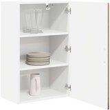 vidaXL Stenska kuhinjska omarica s polico Umetni hrast 50 x 31 x 80 cm | Shoptok.si