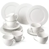 set šoljica i tanjirića 18 kom beli - classic okrugle ( 357133 )