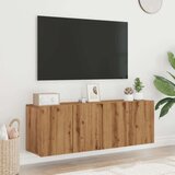 vidaXL Zidni TV ormarići 2 kom boja hrasta artisan 60 x 30 x 41 cm | shoptok.hr