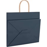  Papirnate vrećice 50 kom s ručkama plave 32x22x28 cm | shoptok.hr