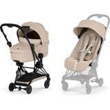 Cybex Voziček 2v1 matt black ogrodje Coya comfort Platinum cozy beige Cene