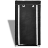 Furnova Omara za Čevlje s Pokrivalom Blago 58 x 28 x 106 cm Črne Barve, (21954643) | Shoptok.si