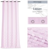  Curtain LUNARE color pink embroidered theme boho eyelets veil 140x270 ameliahome | shoptok.hr