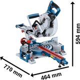Bosch GCM 18V-216 D Akumulatorska potezna stacionarna testera SOLO | Eponuda.com